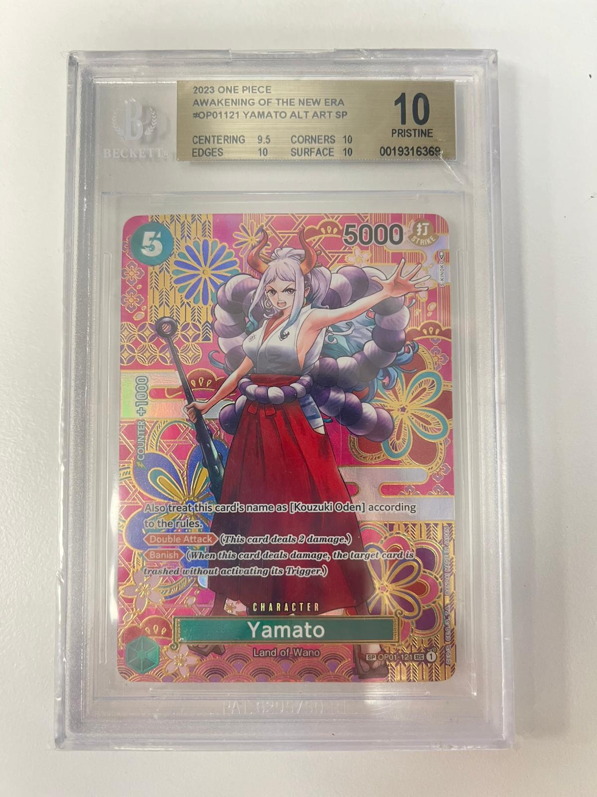 Yamato Mosaic Rare OP01-121 ENG BGS 10