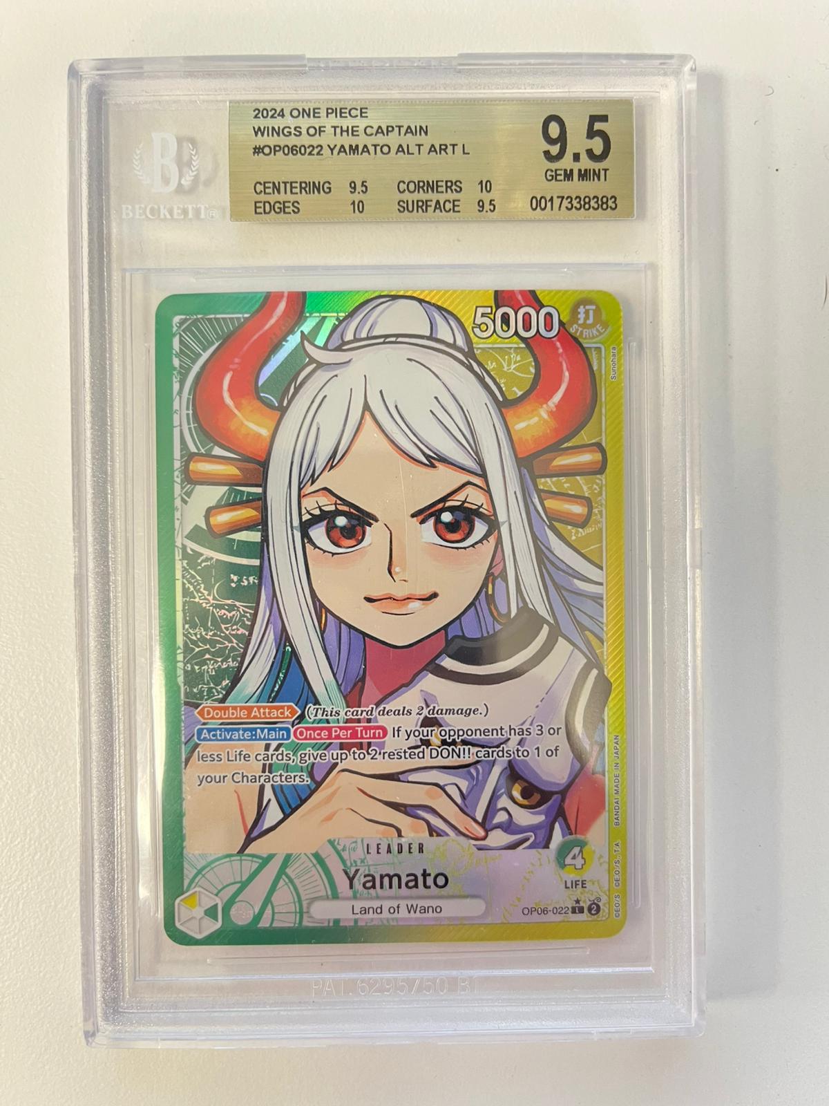 Yamato Alt Art OP06-022 ENG BGS 9.5