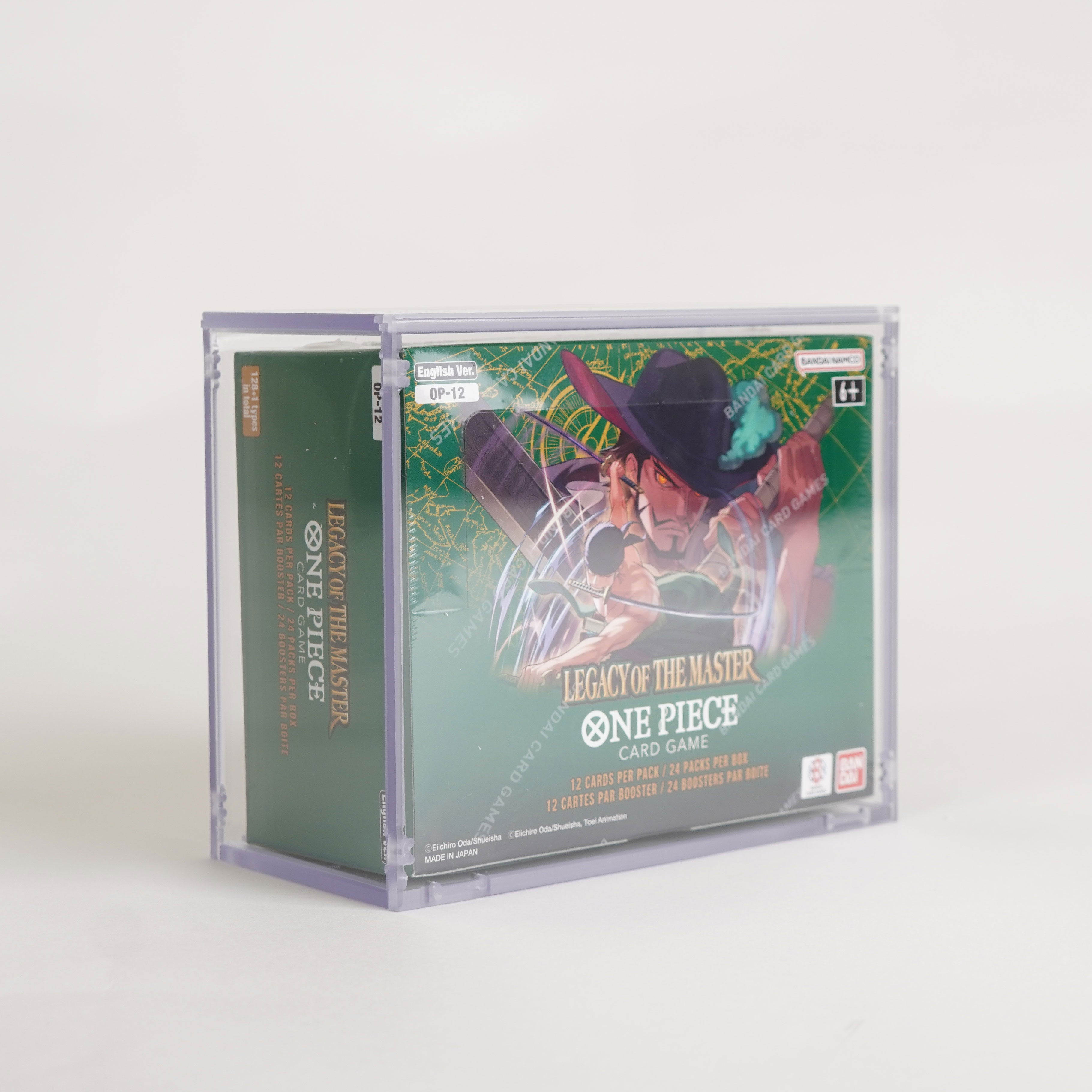 Case Protettivo in Plexiglass per Box One Piece 24 Buste (ENG) da OP-04