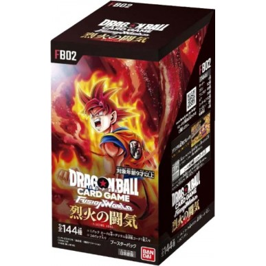 Booster Box 24 Buste JAP - Blazing Aura [FB02] Dragon Ball Fusion World