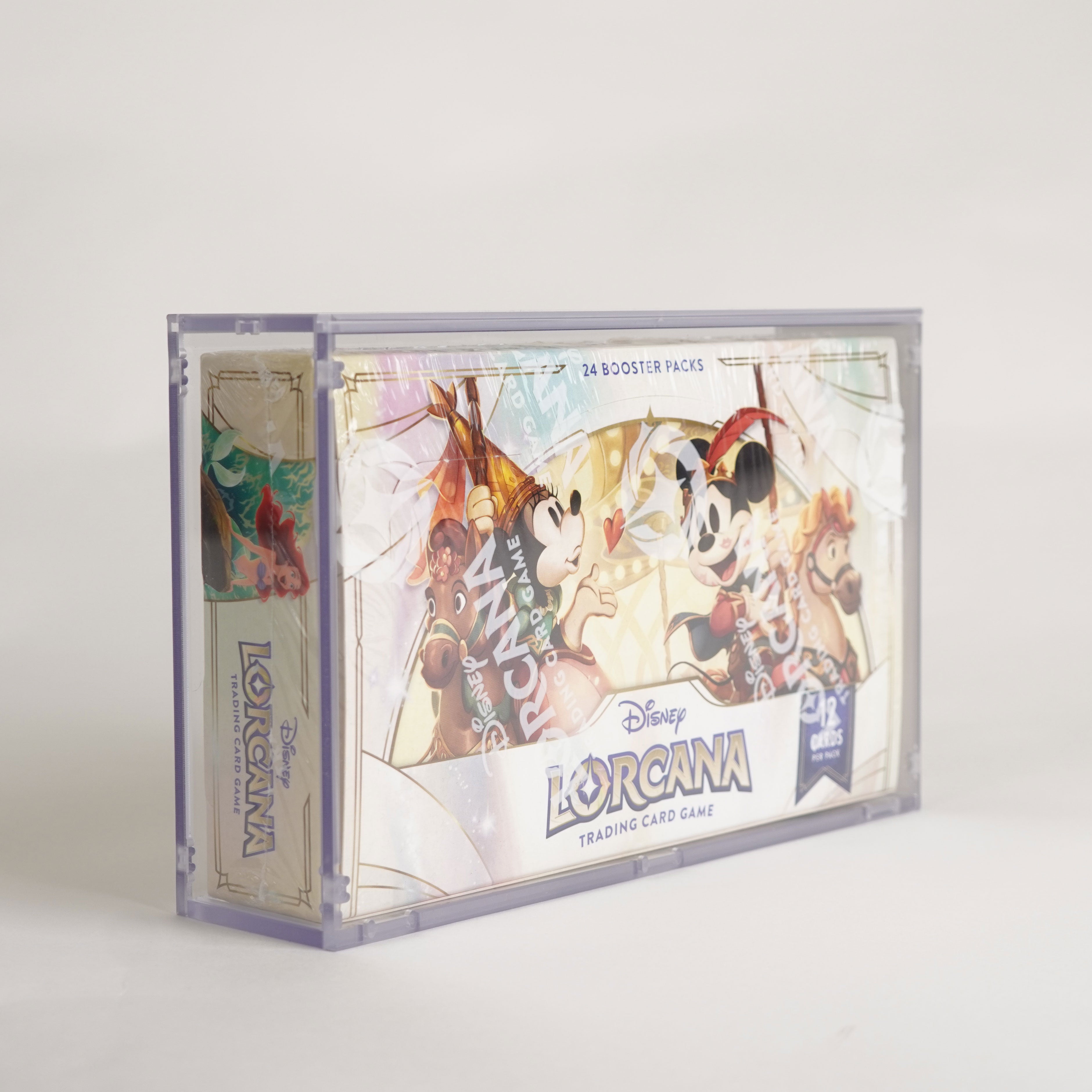 Case Protettivo in Plexiglass per Box Disney Lorcana 24 Buste