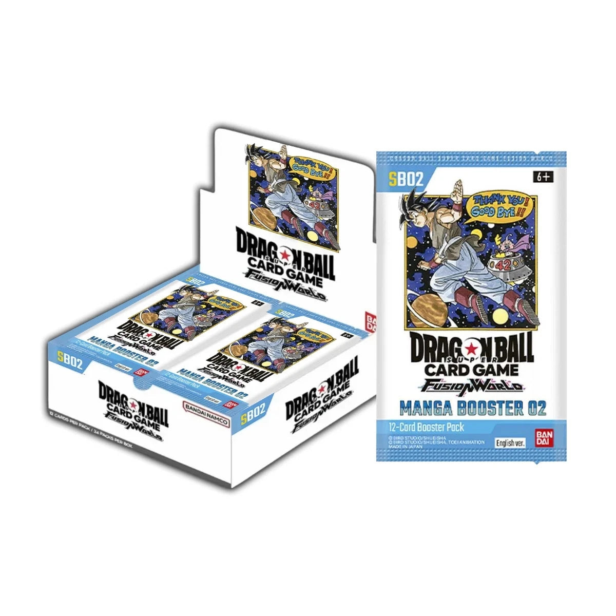 Dragon Ball Super Card Game Fusion World Manga Booster Box 02 [SB-02]