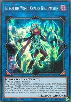 Auram the World Chalice Blademaster / Auram the World Chalice Blademaster